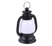 YSSMAO Carpa Caballo de la Vendimia de Las linternas portátiles Retro pequeña lámpara de keroseno Linterna LED Mini Pony lámpara de Emergencia de la lámpara de Camping al Aire Libre,Negro