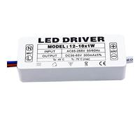 YSSMAO Conductor LED 300mA 1-3W 4-7W 8-12W 18-25W 36W 300MA LED Fuente de alimentación LED Adapt Unidad AC85-265V LED Luces transformadores Controlador para Leds,18w