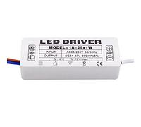 YSSMAO Conductor LED 300mA 1-3W 4-7W 8-12W 18-25W 36W 300MA LED Fuente de alimentación LED Adapt Unidad AC85-265V LED Luces transformadores Controlador para Leds,25w