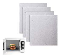 YSTrillion Placa de Mica para Microondas,15 * 12cm Hoja de Mica,Repuesto Papel Mica Microondas Replacement para Horno Hoja de Mica Cortable de la Guía de Onda