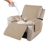 Ystyle Funda Sillon Relax Reclinable 1 Plaza, Caqui | Funda Butaca Reclinable con Banda Elástica, Antimanchas y Antiarañazos, Fundas Lavables para Sillas Reclinables
