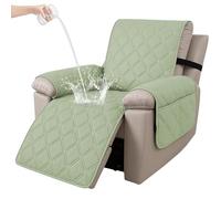 Ystyle Funda Sillon Relax Reclinable 1 Plaza, Verde Menta | Funda Butaca Reclinable con Banda Elástica, Antimanchas y Antiarañazos, Fundas Lavables para Sillas Reclinables