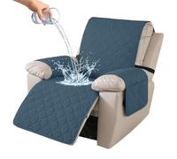 Ystyle Funda Sillon Relax Reclinable 1 Plaza, Verde Oscuro | Funda Butaca Reclinable con Banda Elástica, Antimanchas y Antiarañazos, Fundas Lavables para Sillas Reclinables