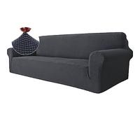 Ystyle Funda Sofa 4 Plazas, Fundas Sofa Elasticas, Gris