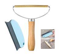 YSUVIN Quitapelusas Manual, 2 PCS Removedor Pelusas de Metal & Afeitadora de Pelusa ABS, Lint Remover de Pelusas Reutilizable Quita Pelos para Ropa, Alfombra, Pelo de Mascota
