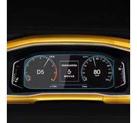 YSXLGSDAM Protector Pantalla Navegación para VW T-Cross 2021 2022 2023, 8", Protector de Pantalla de Cristal Templado, Resistente A Arañazos y Golpes, Accesorios Coche,Instrument Film 10.2"