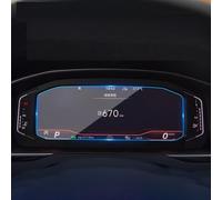 YSXLGSDAM Protector Pantalla Navegación para VW Velar 2019 2020 2021, 9.2", Protector de Pantalla de Cristal Templado, Resistente A Arañazos y Golpes, Accesorios Coche,Instrument Film 10.2"