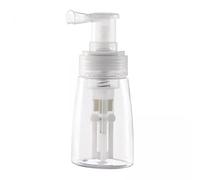 YsXoWiui 2x Botellas de Spray para Barbería, Atomizador de Polvo, Envase Cosmético Recargable, Botella con Bomba Portátil, Material PET, Fácil de Rellenar, Par