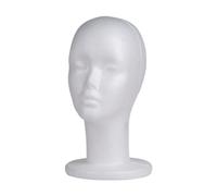 YsXoWiui Cabeza de Maniquí de Espuma para Exhibición de Sombreros, Soporte Ligero Y Multifuncional para Salón de Belleza, Peluquería Y Hogar, Style B