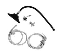 YsXoWiui Cabezal de Ducha para Lavacabezas con Rociador de Agua Tipo Cascada Equipo para SPA con Conexión Universal Regulable para Mayor Comodi, Style C, Individual