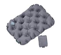 YsXoWiui Cojín Inflable para Asiento, Esterilla para Asiento, Transpirable, Cojín para Silla de Oficina, Cojín para Pesca, Navegación, Senderismo, Asien, Gris
