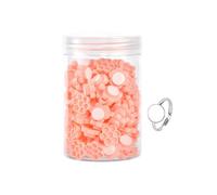 YsXoWiui Eyelash Glue Cups Porta Pegamento para Pestañas Extensión Volumen con Copa de Flor Organizador Compacto Auto Adherente en Pp Adecuados para Procedimie, Flor Rosa