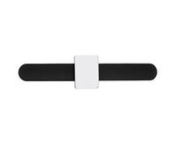 YsXoWiui Pulsera Magnética para Sujetar Horquillas Soporte Brazalete de Pinzas de Cabello con Placa Imantada Práctica Adecuada para Estilistas Y Salones, Negro