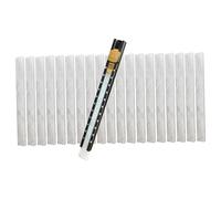 YsXoWiui Recambios de Tiza para Esteatita. Suministros de Soldadura. Marcas en Acero, Aluminio Y Hierro Fundido. Bolígrafo de Esteatita, 1 Soporte para 20 Recambios