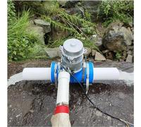 YSXXIAN Generador de turbina de Agua de 220 V, generador hidroeléctrico Horizontal de 1000 W, diámetro de Salida de 114 MGM, generador de turbina de Agua para Acampar al Aire Libre en casa