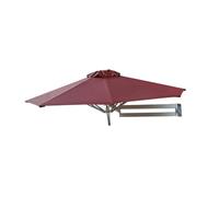 YSXXIAN Sombrilla de Pared con mástil Ajustable para jardín, Patio y balcón.