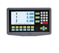 YSXXIAN YH800-3 Visualizador Digital LCD de 3 Ejes para Torno fresador, Entrada TTL de CA, 9 Idiomas, codificador de Escala Lineal de Alta precisión con Interfaz DB9