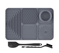 YSYONBOE Alfombrillas para Lamer Perros y Gatos, Alimentador Lento con Ventosas, Alivio de Ansiedad, Sin BPA, Tapete de Alimentación para Mantequilla, Yogur, Maní