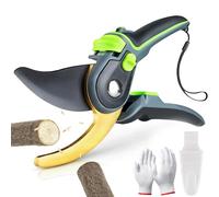 YSYONBOE Tijeras de Podar Profesionales, Tijera de Mano Podadora de Jardín de SK5 Titanio Premium, Multifuncionales Tijeras podar Pequeña para jardinería, para ramas, ratán, Plantas, Setos y Flores