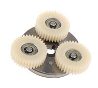 Ysyqkn 1 Juego de Engranaje de Motor para Bicicleta Eléctrica Rueda Motriz Kit de Embrague Y Engranaje Planetario Acero Fuerte Y Larga Vida Útil Adecuado Par, Engranajes de Nailon de 47.5 Mm