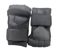 Ysyqkn 1 Par de Guantes Sin Dedos para Protección de Manos, Transpirables, de Poliéster Ligero, Adecuados para Kickboxing Y Artes Marciales. Regalo de Cumple, Negro