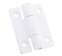 Ysyqkn 2 Bisagras Blancas de Control de Posición, 4 Orificios Avellanados, 56 Mm X 43 Mm