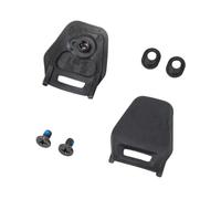 Ysyqkn 2 Piezas de Almohadillas para Talón de Zapatillas de Ciclismo, Tornillos Y Juntas de Acero Al Carbono TPU, Repuesto Antideslizante para Mantenimiento, Style D