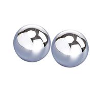 Ysyqkn 2 Piezas Tapón Redondo para Perfume Repuesto Manual de Cubierta de Botella Accesorio Decorativo Tapa para Perfumes Buen Sellado Ade, PP Plata