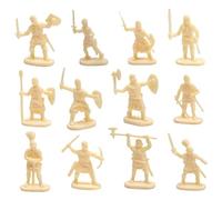 Ysyqkn 200 Piezas Figuras de Caballeros Miniaturas Juguetes Plástico Escala Colección con y para Histórica en Arena y