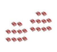 Ysyqkn 2X 10 Paquetes 0,95 Mm Adaptador PCB Socket Experimento Convertidor Placa 6 Pin Rojo