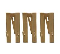Ysyqkn 3 Ventiladores para Soporte de Exhibición Manual Ajustable, Bambú
