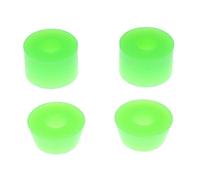 Ysyqkn 4 Piezas de Bujes de Repuesto para Longboard Y Monopatín, Bujes para Ejes, Material PU, Adecuados para Al Aire Libre Y Patinaje, Verde