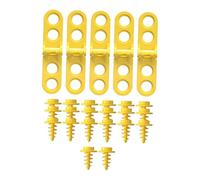 Ysyqkn 5 Piezas de Bisagras de Cartón para Manualidades con Tornillos, para Aprender La Coordinación Mano-Ojo, El Desarrollo Sensorial, Adecuado para Padres, Style a