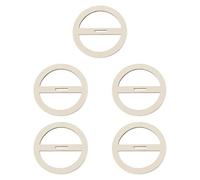 Ysyqkn 5 Piezas de Centradores de Mechas de Madera para Velas, Multifuncionales, Resistentes, Reutilizables, Redondos, Herramienta Manual para La Fabricación, C, Individual