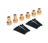 Ysyqkn 6 Piezas de Soportes de para Carrocería de Coche RC, Elevada, Accesorios de Metal, Piezas de Repuesto de Montaje, Adecuados para, LatÓn