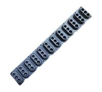 Ysyqkn 7 Piezas Tira de Contacto Principal de Goma Accesorio para Teclado Piano Digital Silicona Resistente Integración Fácil Apto para Músicos Ma, 1 Pieza