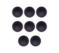 Ysyqkn 8 Pelotas de Y Reacción, Mini Pelotas Elásticas de Goma para Ejercicios, Equipo de Entrenamiento Portátil Adecuado para Adultos, Gimnasio Y, Negro