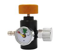 Ysyqkn Adaptador para Cilindro de CO2, Adaptador para Tanque, Conector de, Recarga, Aluminio Sólido, Apto para Máquinas de Agua con Gas, en