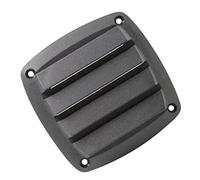 Ysyqkn Aireadores con Rejilla para Cascos de Barcos de Plástico, de 10 Cm (4 Pulgadas) - Negro