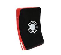 Ysyqkn Almohadilla de Boxeo Pad para Golpes PU Cuero MMA Karate Taekwondo Protectora Absorbente EVA Adecuada para Coaching Mujer Hombre, Negro Rojo