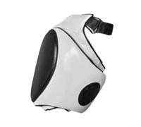 Ysyqkn Almohadilla de Boxeo para Entrenamiento de Muay Thai, MMA, Boxeo Y Taekwondo, Fabricada con Material Transpirable de PU Y EVA, Ideal para Clases de Fi, Blanco Derecho