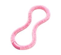 Ysyqkn Aro de Fitness, Círculo de Entrenamiento con Rotación Suave Y Banda Abdominal de Bajo Ruido en Estructura Interna, Rosa