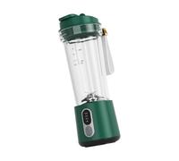 Ysyqkn Batidora Eléctrica Portátil para Bebidas Heladas, Y Zumos de Frutas; Mini Batidora, Fácil de, Motor Potente, Verde, Individual