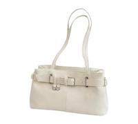 Ysyqkn Bolso Tote Minimalista para Mujer, Bolso de Hombro Grande, Bolso de Mano Versátil de PU, Adecuado para Mujeres, Elegante Conjunto de Compras, Beige