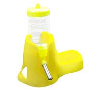Ysyqkn Botella de Agua para Hámster de 80 Ml, Botella para Beber, Regalo, Azul, Fácil de Limpiar, Accesorio a Prueba de Fugas, Dispensador de Agua para, Amarillo