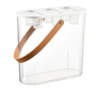 Ysyqkn Caja de Cultivo, de Cultivo, Jardinera, Contenedor Rectangular Fabricado en PP Resistente Que Garantiza Una Larga Vida útil, Adecuado para El, Blanco