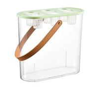 Ysyqkn Caja de Cultivo, de Cultivo, Jardinera, Contenedor Rectangular Fabricado en PP Resistente Que Garantiza Una Larga Vida útil, Adecuado para El, Verde