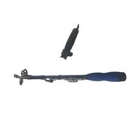 Ysyqkn Caña de Pescar Telescópica de Fibra de Carbono, Herramientas Y Accesorios de Pesca con Portacarretes de Acero Inoxidable Y Mango de EVA, Adecuada para, Azul 1,0 m