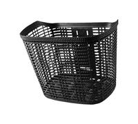 Ysyqkn Cesta para Bicicleta con Gran Espacio Interno Organizador Multifuncional Y Mascotas Montaje Seguro Adecuada para Adultos Compras Y Traslados Diarios, S Black