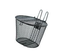 Ysyqkn Cesta para Bicicleta con Tapa, Cesta de Alambre Portátil, Transportín para Perros, Color Negro, para Bicicletas de Carretera.